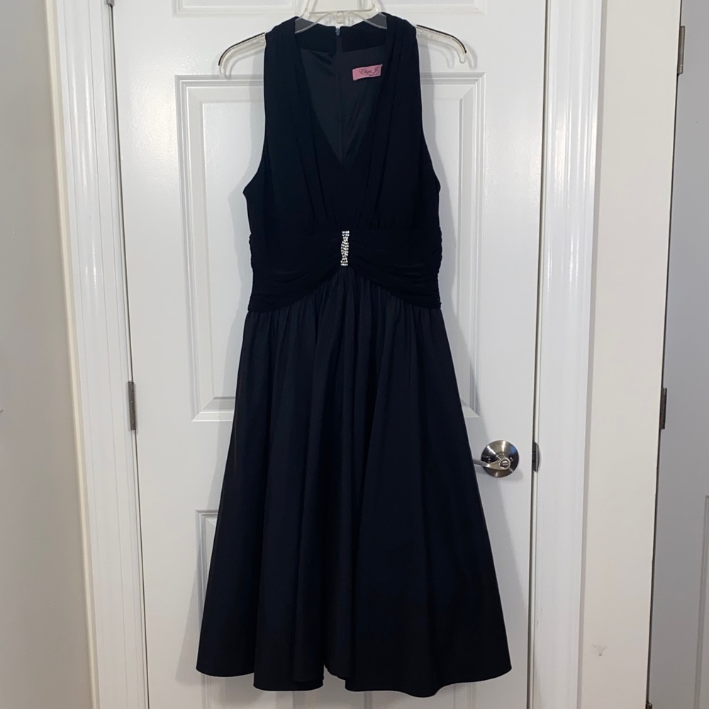 Eliza J. Black Cocktail Dress size L